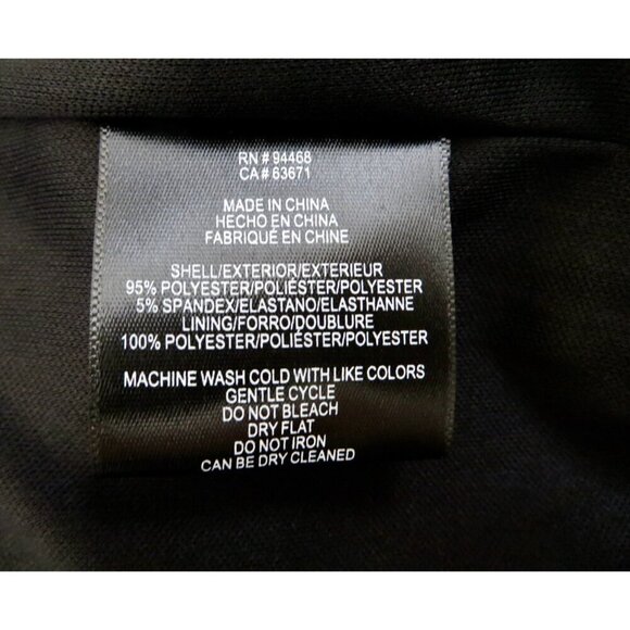 NEW! BCBG Paris All Over Sequin Formal Jumpsuit Long Sleeve Black SZ XL - Picture 11 of 11